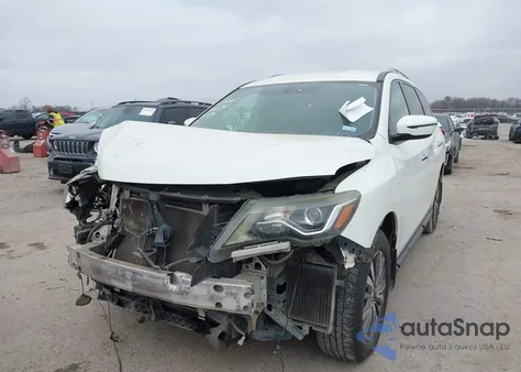 2017 Nissan Pathfinder S из США, поврежденный, VIN 5N1DR2MN0HC909273